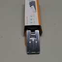 Door Stop Alarm, Door Stopper with 120DB Security Alarm, Floor Wedge Doorstop for Travel Apartment Home House (Pack of 1) (Black)