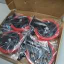 Nefish 6 Inch Heavy Duty Caster Wheels, Industrial Casters Set of 4, Locking Industrial Swivel Top Plate Casters 2600 Lbs, 360 Degree Industrial Grade Casters for Industrial, Furniture, Equipment