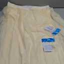 Suppromo Champagne Tulle Table Skirt for Birthday Party 6ft Champagne Tutu Table Cloths Desk Skirt for Wedding Reception Baby Shower Bridal Shower Dessert Cake Table Decorations