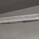 LazBlinds Cordless Cellular Shades, No Tools No Drill Blackout Honeycomb Shades Pleated Blinds for Windows, 24'' W x 48'' H, Silver White