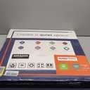 BUBOS Self-Adhesive Acoustic Wall Panels,6 Pack Wood-Pattern Soundproof Wall Panels, Total Size 70.8 x 47.2 Inches Decorative Sound Absorbing Panels for Studio, Home,36-Cell Parquet Weave