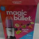 Magic Bullet Personal Blender Set: Bullet Mixer for Smoothies, 250W, Stainless Steel Blades, Dishwasher-Safe Parts
