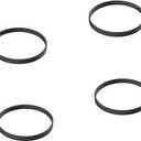 7/8" O Gauge Traction Tires for Lionel Steam Engine - Locomotives Rubber Tire for Kline, MTH and MDK, 4 Pack