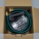 Water Transfer Pump, 115V 1/10HP Electric Utility Pump with On/Off Switch 2 * 6 ft Water Hoses Kit for Removing Water from Garden Pools Aquariums Hot Tub Draining 1/8 Low Suction for Rain Barrel