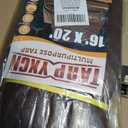Brown Tarp 16x20 Feet, 10 Mil Thick Waterproof Poly Tarps Cover UV Resistant, Rip & Tear Proof with Metal Grommets Every 20 Inches