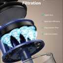 Canister Vacuum Cleaner, 1700W 45Kpa Bagless HEPA Vacuum