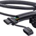 ApplianPar Trailer Tow Hitch Wiring Harness for Ford F150 Mark LT 2005-2008