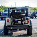 1 Pack Spare Tire Trash Bag Offroad Spare Tire Storage Bags Heavy Duty Truck Tailgate Trash Large Recovery Gear Firewood Camping Cargo Storage Bag for Truck SUV Car, 3 Reflective Strips