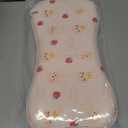 Soft Toddler Pillow for Sleeping – Breathable Small Pillow (20'' x 11.2'') with Removable Cover – Ideal for Travel & Nursery, Cuddly Bear Design – Perfect for Ages 2-4 Years