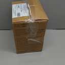 Amazon Basics Ceramic Space Heater, Portable Indoor Heating Solution, With Overheat and Tip-Over Protection, Thermostat, Non-Oscillating, 1500W, Fast Heating, 7.52"D x 6.34"W x 9.45"H, Silver