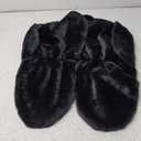 Women's Winter Warm Navy Faux Fur Shawl Coat Jacket Parka Outerwear Tops,M