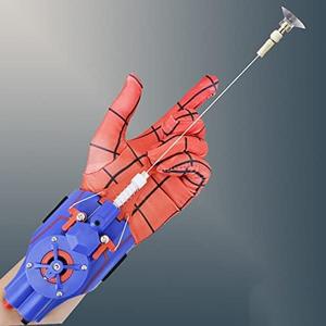 QHJIU Spider Web Shooter, Real Web Slinger That Actually Shoots for Kids, Cool Toy Things for Superhero Fans