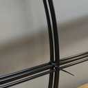 Thealyn 24" Metal Plant Trellis, Climbing Plant Support, 4 Pack Black
