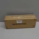 Nieifi Spice Rack Wall Mount, 4 Pack, Clear, Screw or Adhesive Installation, Spice Rack Organizer for Your Kitchen Cabinet or Pantry Door