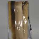 Bamboo Shower Curtain, Japanese 3D Shower Curtain Set for Bathroom, Nature Zen with Lights Fabric Shower Curtain Restroom Bathtub Decor Accessories with Hooks 72X 72 inch (Brown-02)