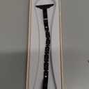 Missair Slim Bands Compatible with Apple Watch 42mm 44mm 45mm 46mm 49mm for Women, Thin Bracelet Dressy Designer Stainless Steel Metal Strap for iWatch Series 3 (Black)