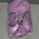 Lastshe Women's Plus Size Pajama Set 2 Piece V Neck Capri Pants Loungewear with Pockets Knit Soft Pjs Sleepwear 3X