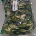 ROZKITCH Small Dog Camo Coat, Pet Windproof Warm Cold Weather Jacket Vest with Luminous Zipper, Jumpsuit Apparel Outfit Clothes for Small Medium Large Dog Camo S (S(Back Length:16"))