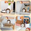 Valentines Day Birthday Dad Gifts from Daughter Son Wife for Dads Fathers Men Present, I Love You Dad Gift for Daddy Papa Bonus Step Father, Crochet Hedgehog Gift Ideas