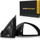 For Chevy Impala 2006-2013 Door Mirror Passenger Side | Power | Non-Heated | Paint to Match | Replacement For 20759190 | GM1321306