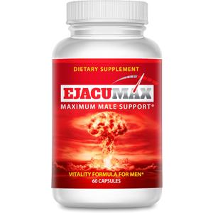 Ejacumax Vitality- Prenatal Vitamins for Men- Fertility Formula - Male Semen Volume Enhancer- High Potency Sperm Count Boosting Formulation- All Natural and Effective- 60 Capsules