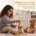 AI Talking Teddy Bear for Kids, Screen-Free Interactive Plush Companion, Gentle Conversation for Bedtime, Play & Emotional Comfort, Soft Gift for Boys & Girls Ages 39