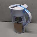 ZeroWater 10-Cup Round 5-Stage Water Filter Pitcher Dispenser with 5-Stage 0 TDS Zero Water Filter  IAPMO Certified to Reduce Metals, Chlorine, Lead, Chromium, and Forever Chemicals PFOA/PFOS
