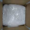 Twin XL Mattress Protector Waterproof 2 Pack Washable Mattress Cover Breathable Twin XL Size Fitted Bed Pad Noiseless Plastic Protection Up to 18” Mattress Protector Sof（White）