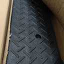 2 Pack 3.5'' Rise Rubber Curb Ramp Heavy Duty Loading Rubber Curb Ramps 3 Tons Driveway Ramp Car Slope Ramp for Loading Dock Bike Vehicle Warehouse Sidewalk Wheelchair (3.5" H)