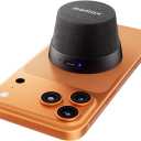 MOMAX Magnetic Portable Bluetooth Speaker, IPX6 Waterproof Mini Shower Speaker, Enhanced Bass, 12H Playtime, TWS Stereo, USB-C Outdoor Speaker, Travel & Gift Ideas, Black