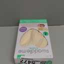 SwaddleMe by Ingenuity Muslin Original Swaddle, 100% Cotton, Size Small/Medium, for Ages 0-3 Months, 7-14 Pounds, Up to 26 Inches Long, 1.5 TOG - Cream