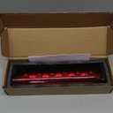 Tresound 3rd Third Brake Light for 2000-2006 Chevy Suburban Tahoe/GMC Yukon High Mount Stop Lamp (Chrome Housing + Red Lens)