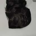 MIss U Hair Man Short Bob Wavy Curl Costume Wig Synthetic Mens Natual Black Cosplay Wig Daily Party, Black 