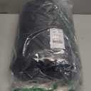 RYB HOME Velvet Curtains 108 inches - Blackout Heavy Duty Curtains Soft Luxury Back Tap Window Covering Privacy Blinds for Kids Room Bathroom Bedroom, Black, W52 x L108 inches, 2 Panels