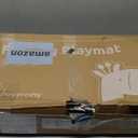 snuggle me Baby Lounger Curve (0-6 Months) - Premium Organic Cotton with Foam Core, Machine-Washable Cover, Buttery-Soft & Breathable Infant Lounger with Travel Bag (30 in x 20 in x 1.9 in) - Slate