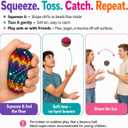 Hacky Kick Sack Balls 3-Pack Handmade Crochet Footbags Assorted Colors & Geometric Patterns for Adults, Teens & Beginners. Ideal for Juggling, Coordination, Outdoor Play, Party Games & Portable Toss