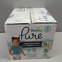 Pampers Pure Baby Diapers, Size 5 (27+ lbs), 48, Up to 100% Leakproof, Premium Hypoallergenic Soft Diapers
