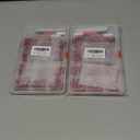 Pack Of 2 LoveOurHome 240pc Red Press on Nails Medium Square Fake Nails, Red Glue on Nail Press ons Square Nail Tips Medium False Nails Presson Artificial Fingernails with Tabs for Women Girls