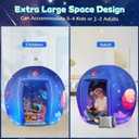Subao Sensory Tent for Kids & Adults,Astronaut Galaxy Inflatable Light Up Sensory Toys for Autism & ADHD,Kids Tent for Home School Classroom Party Indoor Play,Autism Sensory Products for Calm Corner, 70 inches