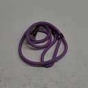 Fida Durable Slip Lead, 6 FT x 1/2" Heavy Duty Rope Leash for Large, Medium Dogs, No Pull Pet Training Leash with Highly Reflective, Purple