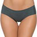 Wealurre Cotton Bikini Women's Breathable Panties Seamless Comfort Underwear (Blue, XL)
