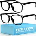 livho High Tech Blue Light Glasses - Advanced up to 99% Blue Light Blocking Computer Glasses - Anti Eyestrain & UV Glare Protection
