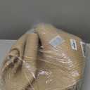 Mkono Extra Large Laundry Basket Woven Storage Baskets for Blankets Toys Clothes Organizer, Decorative Clothes Hamper 21.7" x 13.8" (Brown)