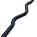 Weighted Workout EZ Curl Bar, Strength Training Bars, Soft Silicone Surface with Solid Steel Exercise Bar Barbell for Yoga, Pilates,Body Toning,and Strength Training