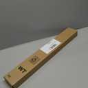 DEZ FURNISHINGS Cordless 1" Mini Blind with Flexible Slats, 23" W x 48" H, Pearl White