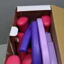 Easel for Kids, Toddler Art Easel Adjustable Standing, Magnetic Double Sided Easel with Painting Accessories Gift for Boys and Girls (Purple red)