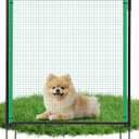 Temporary Fence Gate, 3' Heigh Garden Gates Mesh Door for Outdoor Backyard
Easy-Access Gate, Non Electric Safe for Children and Small Animals