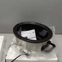 Crock-Pot SCCPVL600S Cook' N Carry 6-Quart Oval Manual Portable Slow Cooker, Silver
