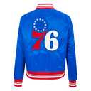Pro Standard Womens NBA Retro Classics Satin Jacket