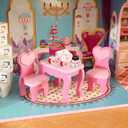 Zerodeko 3pcs Christmas Mini Tea Sets, Miniatures Dollhouse Ceramics Tea Cup Models Christmas Scene Ornaments Coffee Mug Decoration Miniature Dollhouse Accessories Set